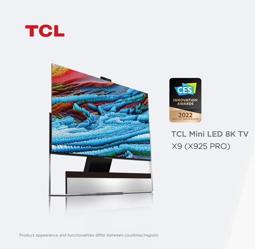 Telewizor TCL 8K X9 i robot TCL Sweeva 6500